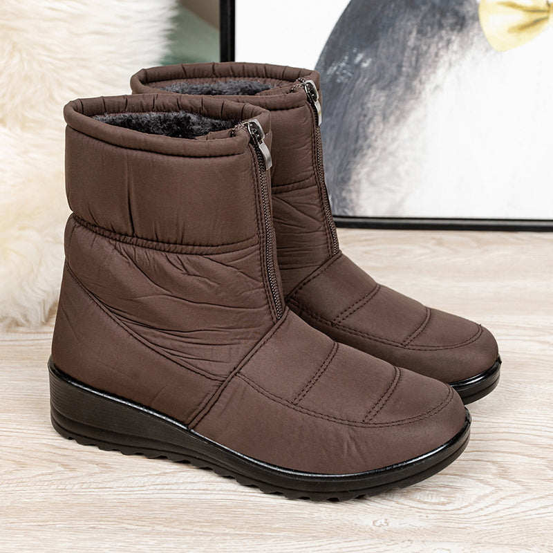 Bota Feminina de Inverno Peluciada Impermeável - Jana