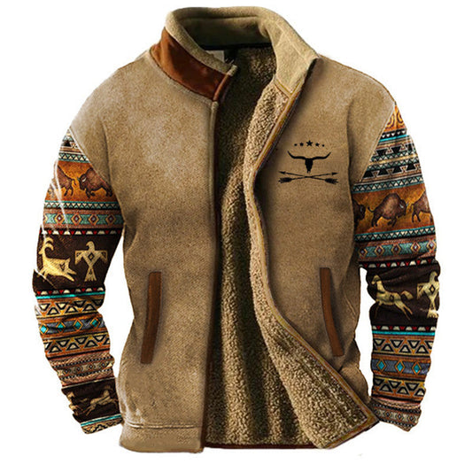 FrostRebel | Stylische Fleecejacke with Thermo-Innenfutter