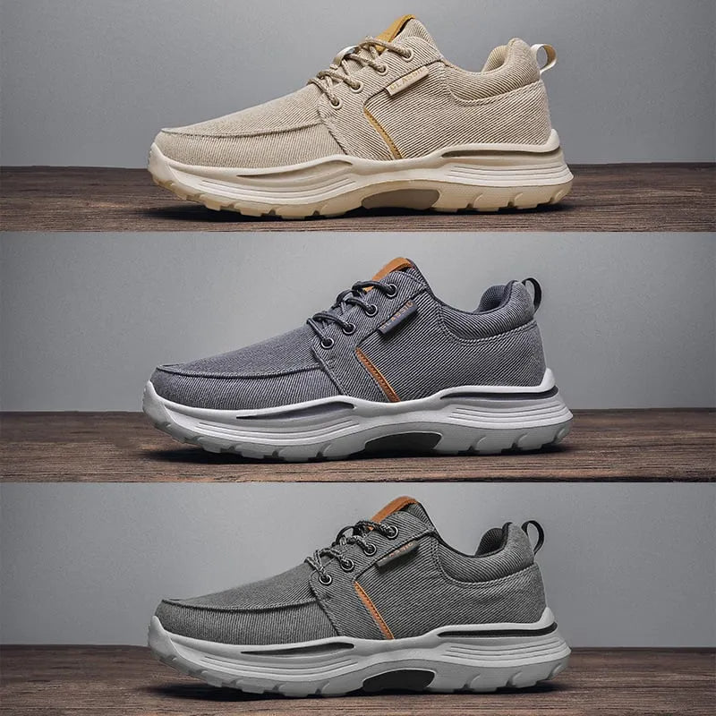 Orthopädische Freizeit-Wanderschuhe for men's – Comfortable, Atmungsaktiv with Fußgewölbeunterstützung
