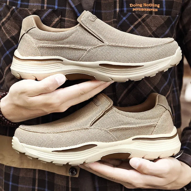 Orthopädische Freizeit-Wanderschuhe for men's – Comfortable, Atmungsaktiv with Fußgewölbeunterstützung