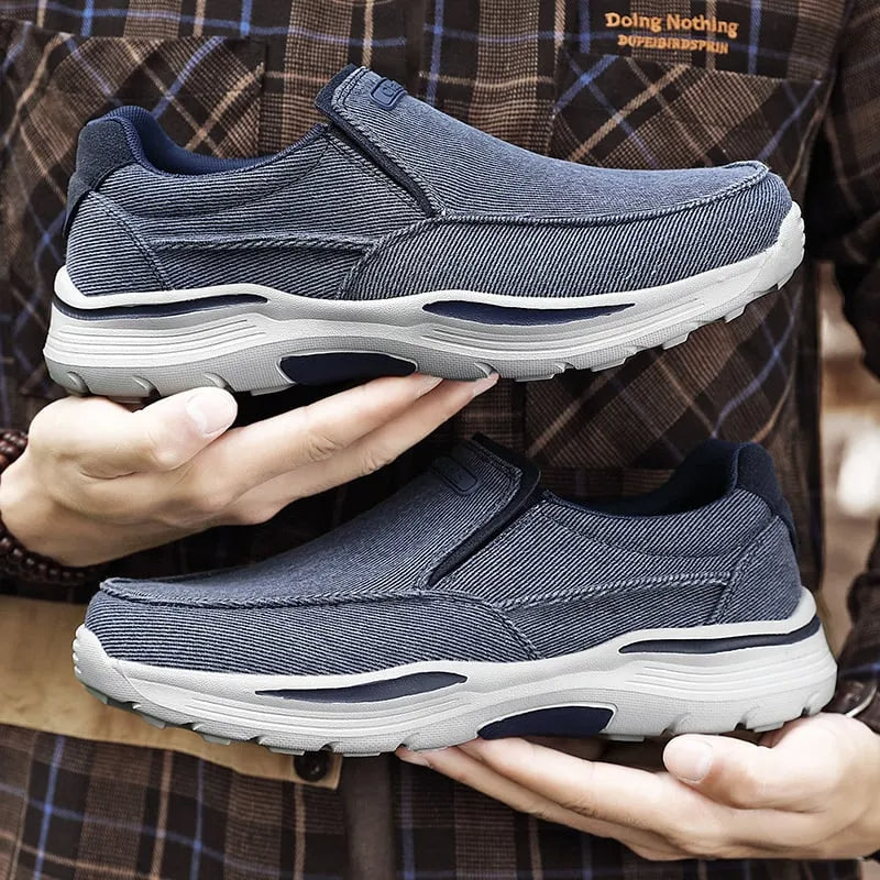 Orthopädische Freizeit-Wanderschuhe for men's – Comfortable, Atmungsaktiv with Fußgewölbeunterstützung