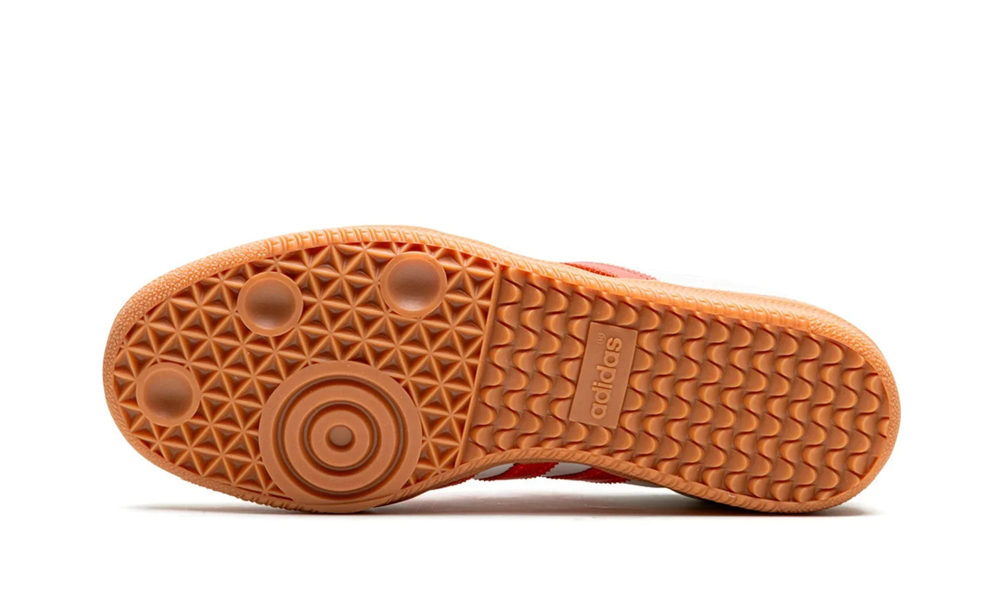 Tênis Adidas Samba OG Feminino "White Solar Red" Branco / Vermelho - IF6513