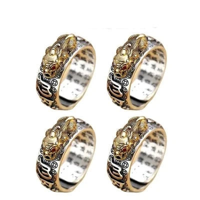Anel da Riqueza e Prosperidade Feng Shui Original Joias & Acessórios (Anel 1) Dashui Compre 2 Leve 4 (74% off)