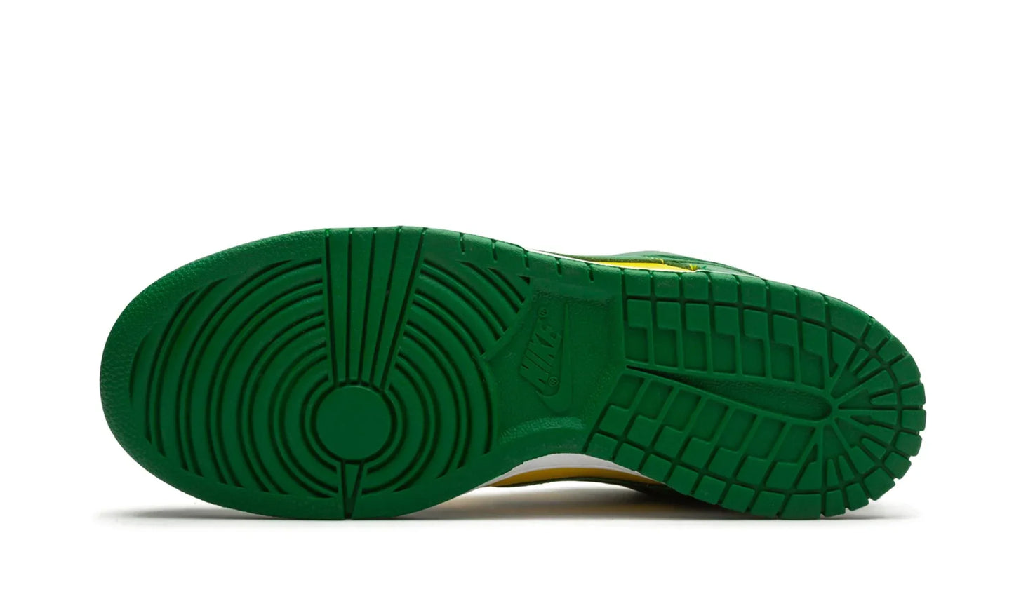 Tênis Nike Dunk Low "Brazil" Verde / Amarelo - CU1727-700