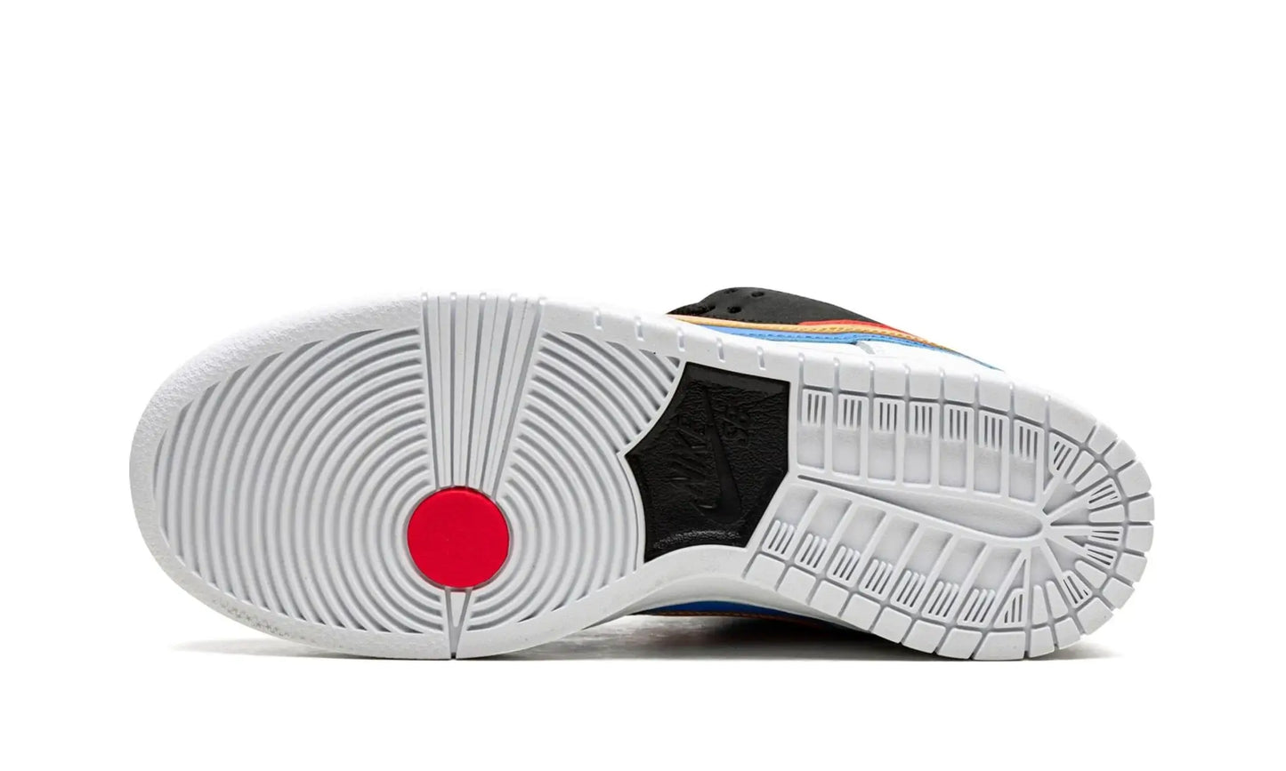 Tênis Nike Dunk Low SB "Polaroid" Preto / Colorido - DH7722-001