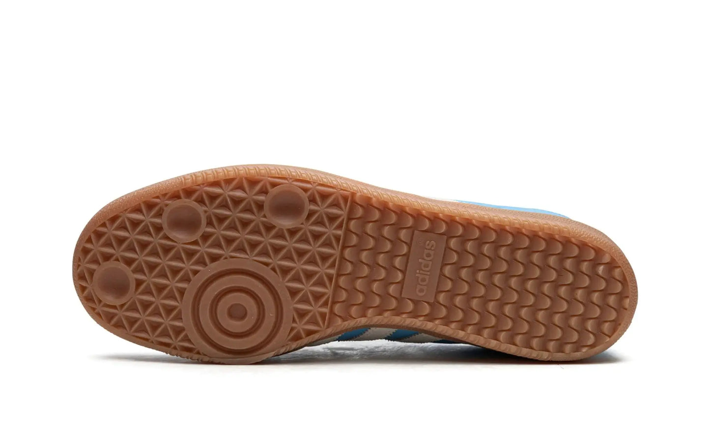 Tênis Adidas Samba OG x Sporty & Rich "Blue Rush" Azul - IE6975