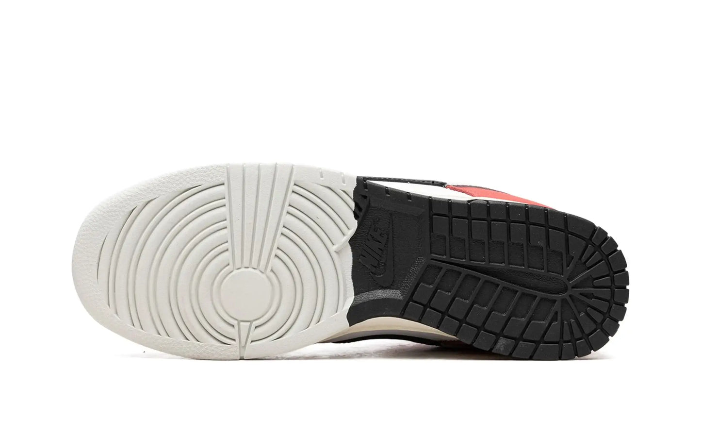 Tênis Nike Dunk Low Masculino "Chicago Split" Vermelho - DZ2536-600