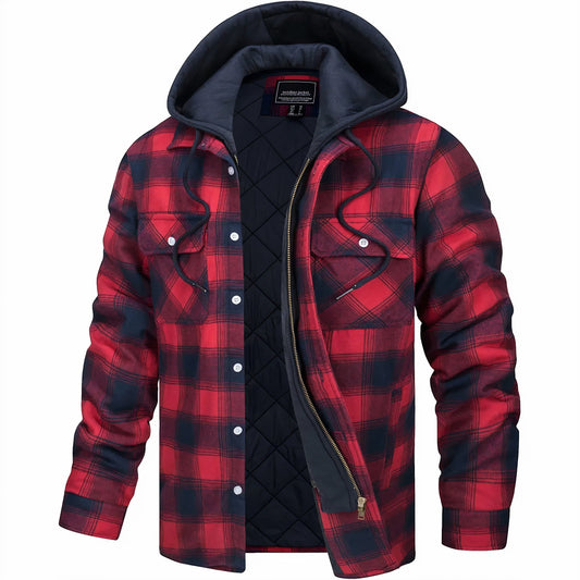 Axel | Karo-jacket with Reißverschluss