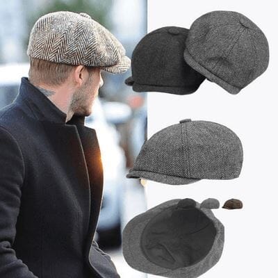 Boina Masculina Italiana Elegance Joias & Acessórios (Boina 1) Dashui