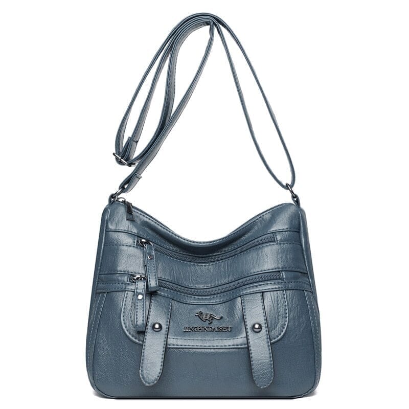 Bolsa Couro Gentle Joias & Acessórios (Bolsa 1) Dashui Azul