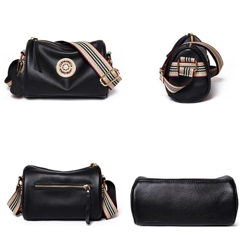 Bolsa de Couro Feminina Bella Fashion Joias & Acessórios (Bolsa 7) Dashui