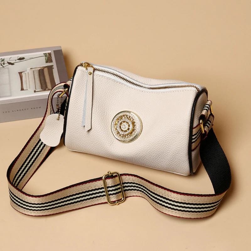 Bolsa de Couro Feminina Bella Fashion Joias & Acessórios (Bolsa 7) Dashui