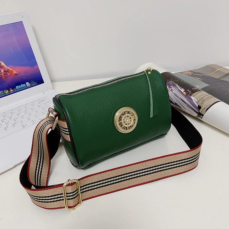 Bolsa de Couro Feminina Bella Fashion Joias & Acessórios (Bolsa 7) Dashui