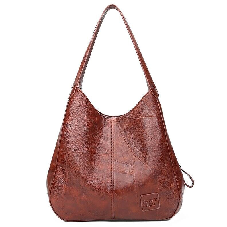 Bolsa De Couro Feminina Mônaco Roupas (Bolsa Feminina 1) Dashui Marrom