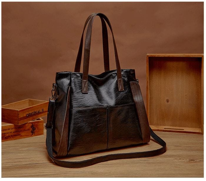 Bolsa de Couro Feminina Sofia Joias & Acessórios (Bolsa 1) Dashui