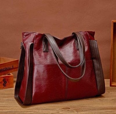 Bolsa de Couro Feminina Sofia Joias & Acessórios (Bolsa 1) Dashui