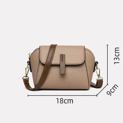 Bolsa de Couro Feminina Tiracolo - ChicEssence Joias & Acessórios (Bolsa 14) Dashui