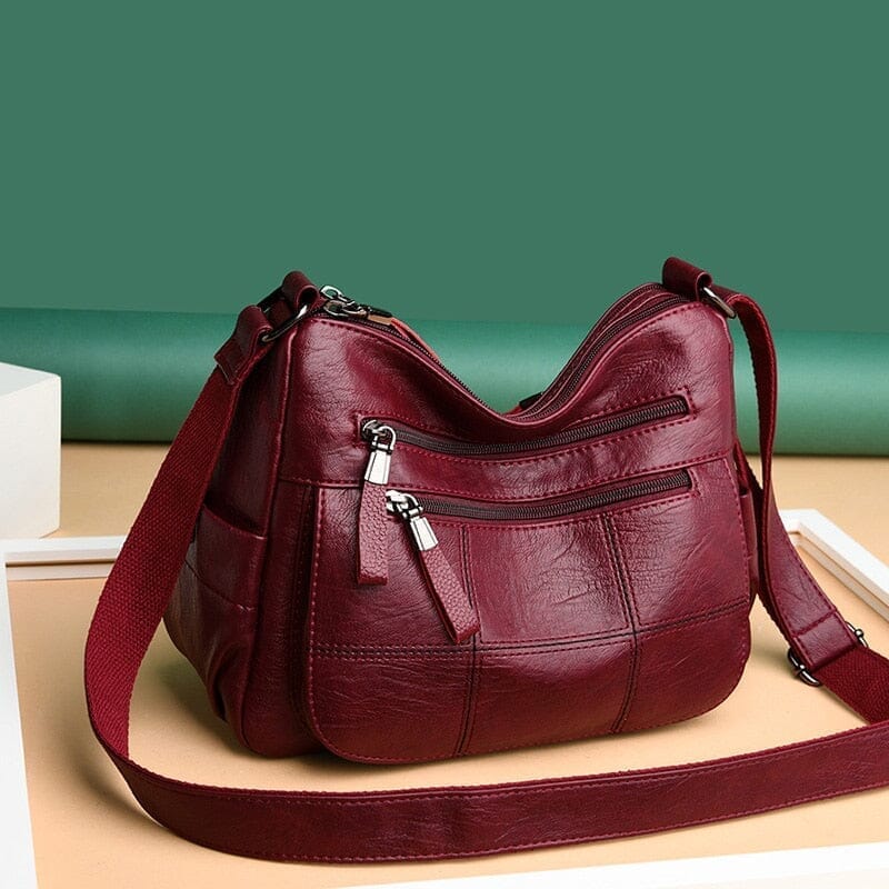 Bolsa de Couro Paris Joias & Acessórios (Bolsa 13) Dashui