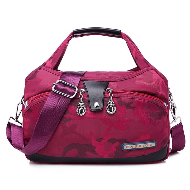 Bolsa Fashion Onlivix - Antifurto - Impermeável Joias & Acessórios (Bolsa 1) Dashui Vermelho Camuflado