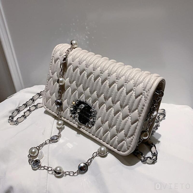 Bolsa feminina Ariane Joias & Acessórios (Bolsa 4) Dashui Branco