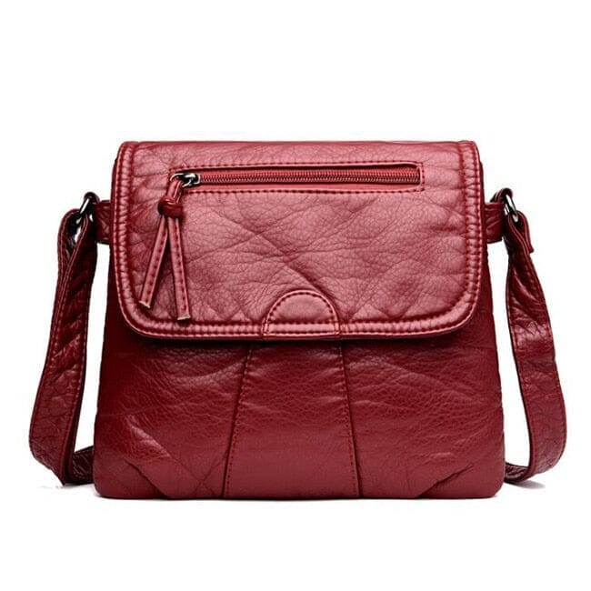 Bolsa Feminina Crossbody Aurora Vintage Tiracolo Joias & Acessórios (Bolsa 8) Dashui Vermelho
