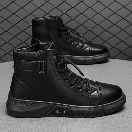 Bota de Couro Martin Italiano Calçados (Bota Masculina 1) Dashui 37