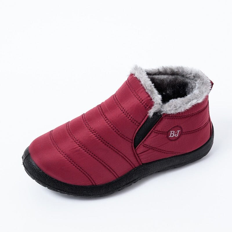 Bota De Inverno - BJ Confort Flex Calçados (Bota Feminina 9) Dashui Vermelho 35