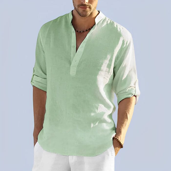 Camisa Masculina Bata Panamá Roupas (Camisa Masculina 1) Dm Stores P Verde