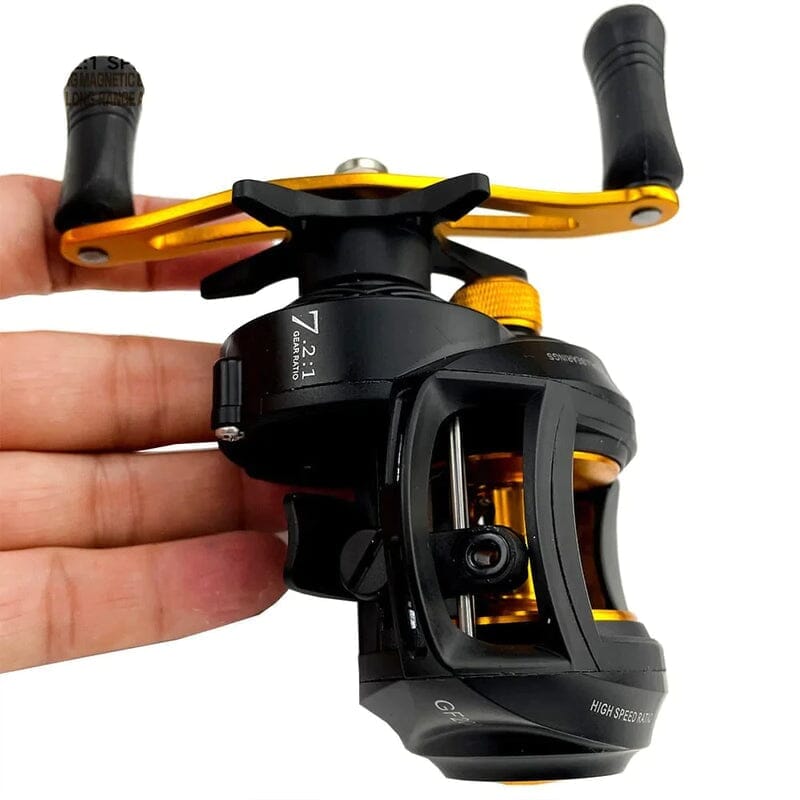 Carretilha de Pesca Ghotda GF2000 18 Rolamentos e Drag 8kg Esportes (Carretilha de Pesca 7) Dashui