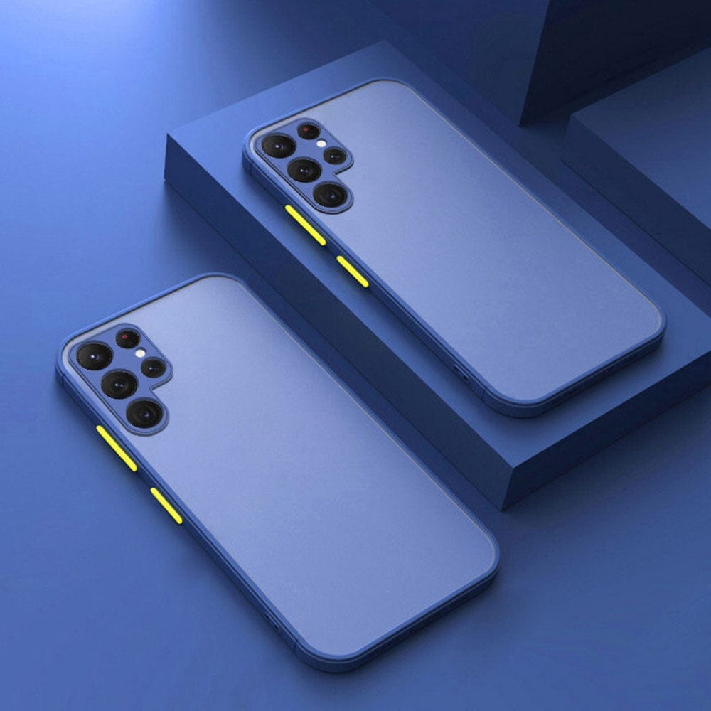 Case NanoPro Fosco Eletrônicos (Acessórios para Celular 6) Dashui Azul S23 Plus