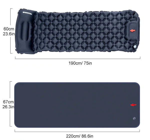 Colchão Inflável de Acampamento Casa (Colchão Inflável 1) Dm Stores