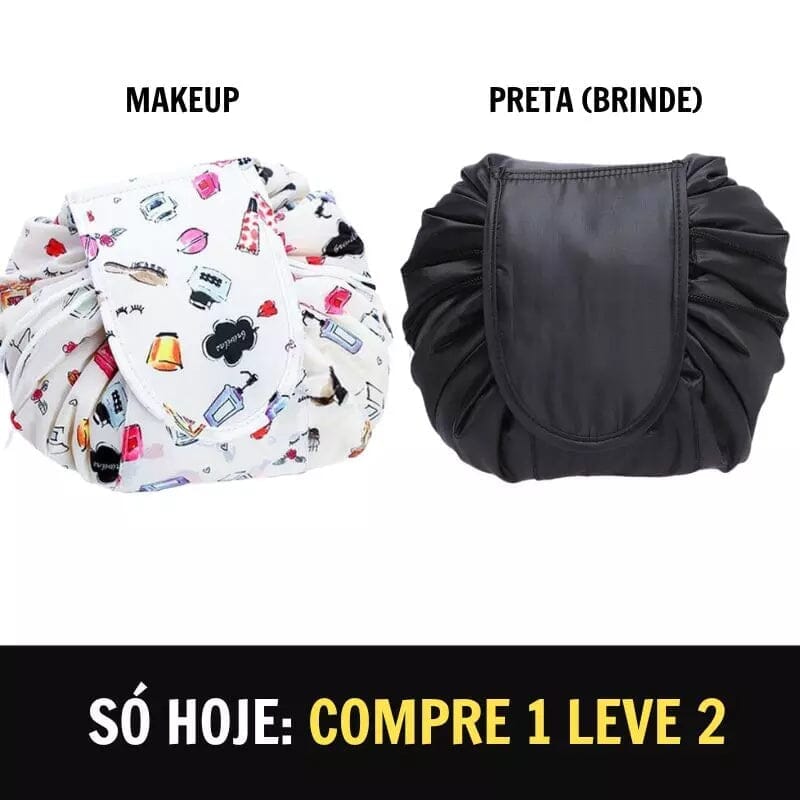 CosmeticBag - A Necessaire Definitiva (COMPRE 1 LEVE 2) Saude & Beleza (Cosméticos 1) Dashui Makeup + Preto