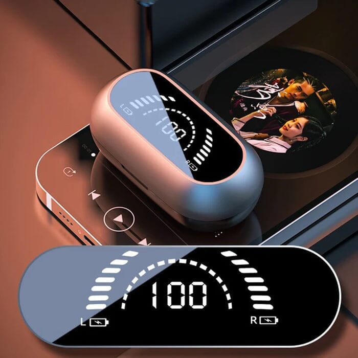 Fone de Ouvido Bluetooth de Condução óssea Experience Sound Eletrônicos (Fone De Ouvido 4) Dashui