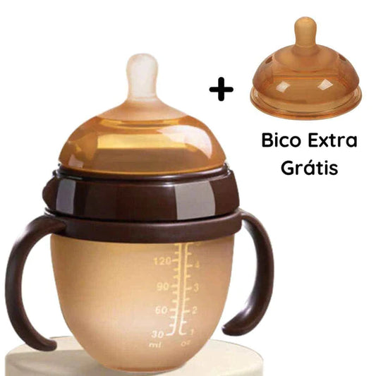 Mamadeira de Silicone Anti-Asfixia e Antibacteriana Infantil (Mamadeira 1) Dm Stores 150ml