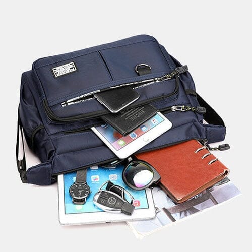 Mochila de Ombro Masculina À Prova d'Água - AquaShield Joias & Acessórios (Mochila 1) Dashui