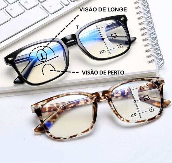 Óculos Multifocal Hemp Jóias & Acessórios (Óculos 4) Dashui