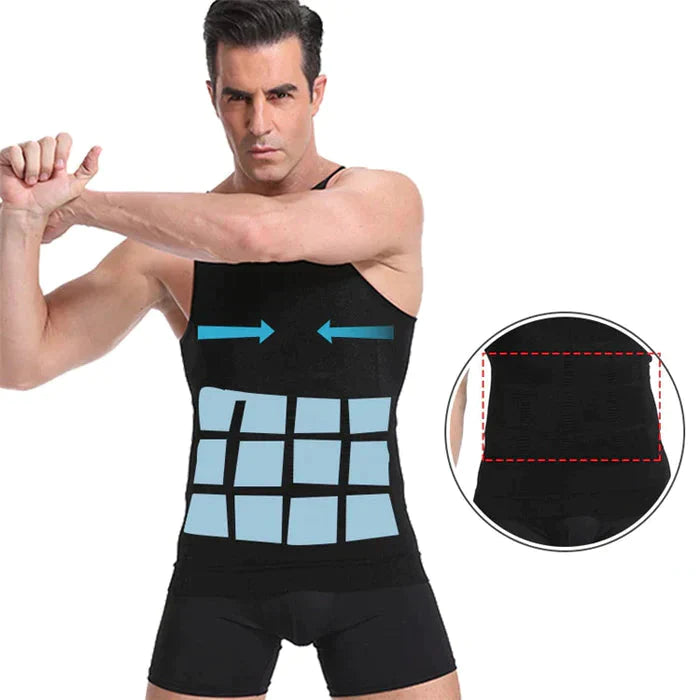 Regata Masculina Modeladora de Compressão - FitShape Roupas (Regata Masculina 1) Dm Stores