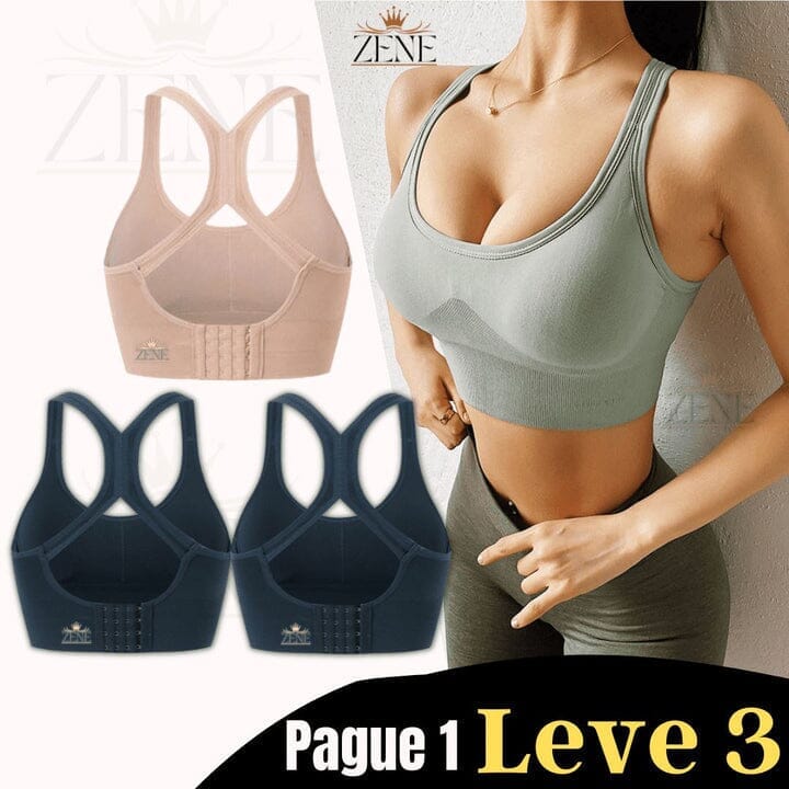 Sutiã Up Confort Roupas (Sutiãs e Calcinhas 1) Dashui 2 Azul+1 Bege P