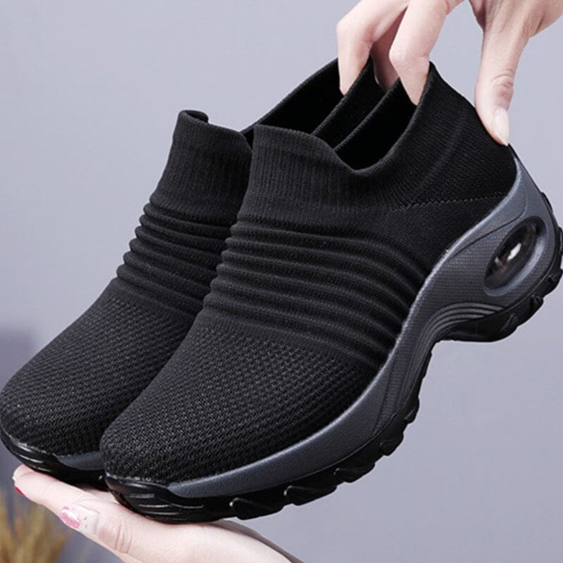 Tênis Feminino Ortopédico Calçados (Tênis Feminino 4) Dashui 33 Preto