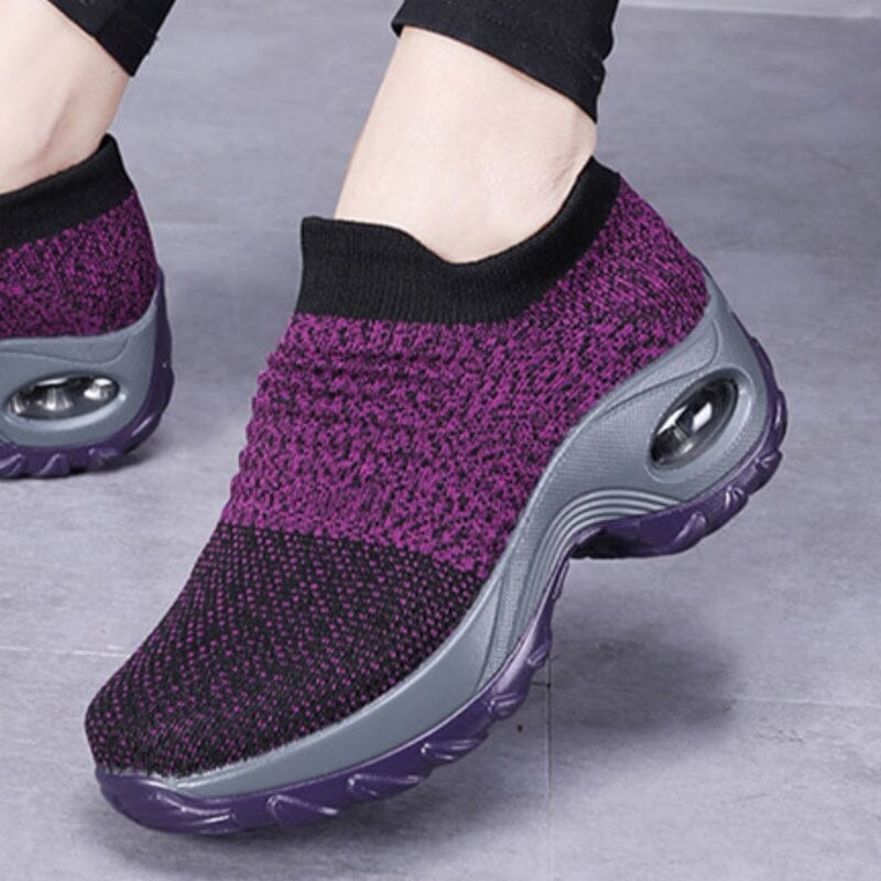 Tênis Feminino Ortopédico Calçados (Tênis Feminino 4) Dashui 33 Vinho