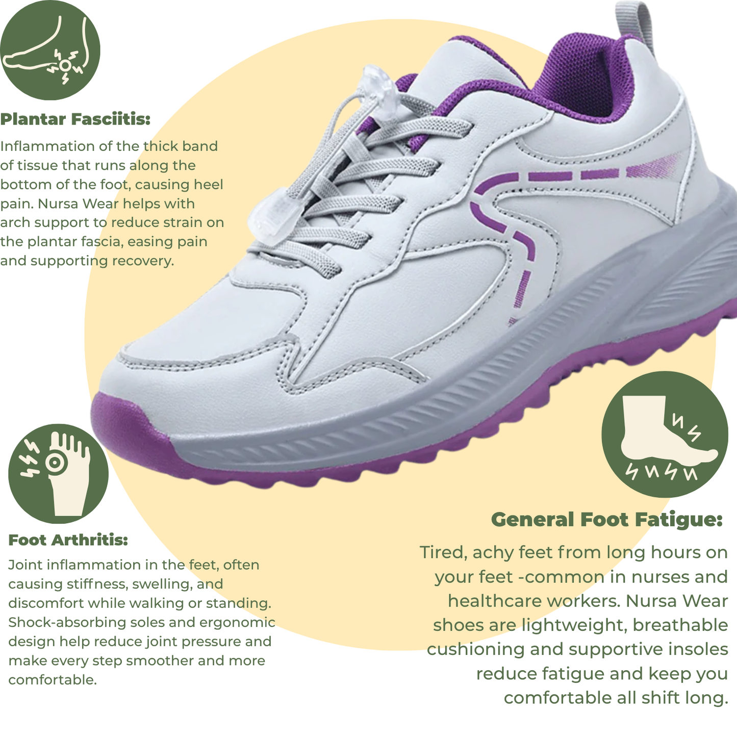 Flex Comfort – Orthopädische Shoe for Breite Füße & Ballenzehen-Linderung