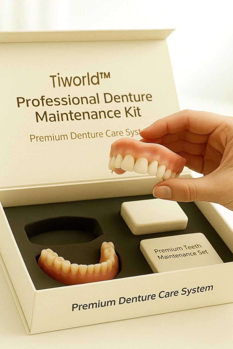 🦷 Ends Today: 70% OFF!  Tiworld™ Custom-Fit Full Functional DenturesMake you more confident