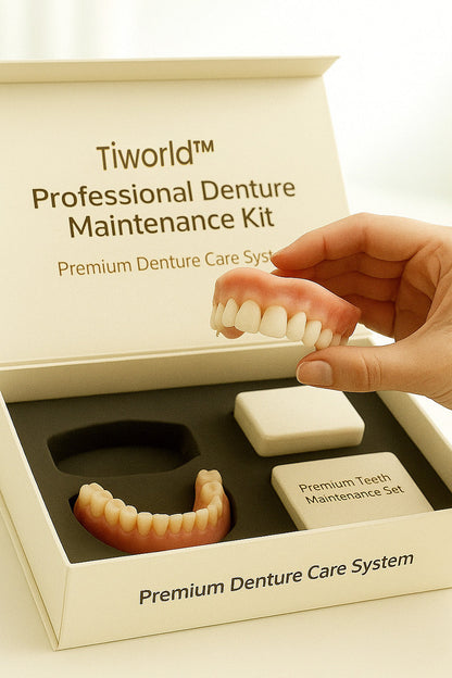 🦷 Ends Today: 70% OFF!  Tiworld™ Custom-Fit Full Functional DenturesMake you more confident
