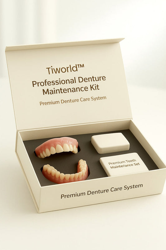 🦷 Ends Today: 70% OFF!  Tiworld™ Custom-Fit Full Functional DenturesMake you more confident
