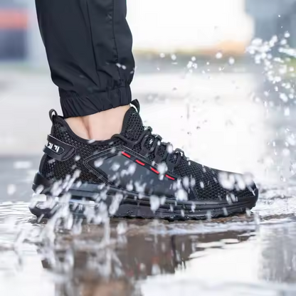 Unbesiegbar – Atmungsaktive Sicherheitsschuhe with Stahlkappe for Arbeit and Bau | Leicht and Rutschfest