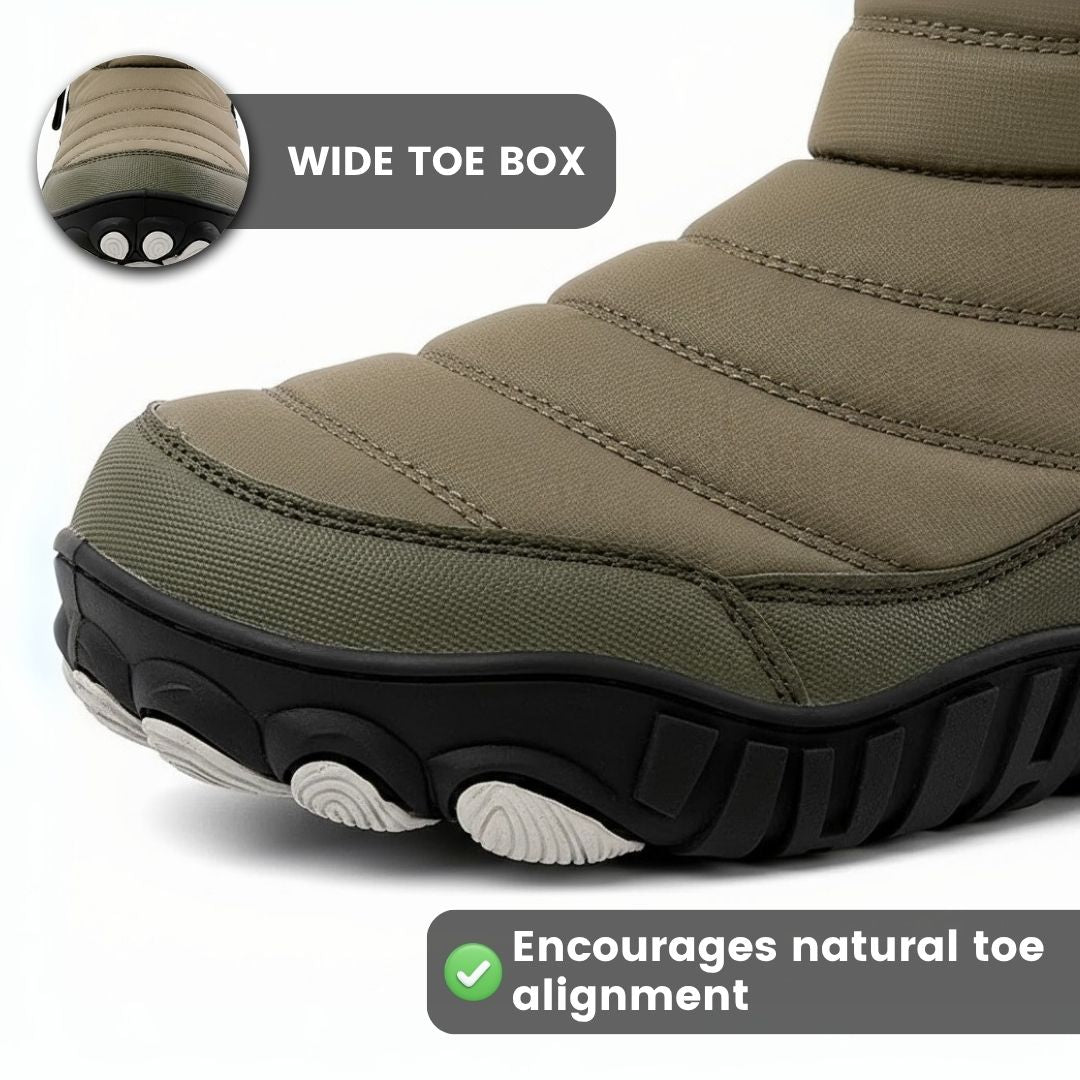 Max Cold  – Ergonomic & Supportive Wide Toe Box Shoes (Unisex)