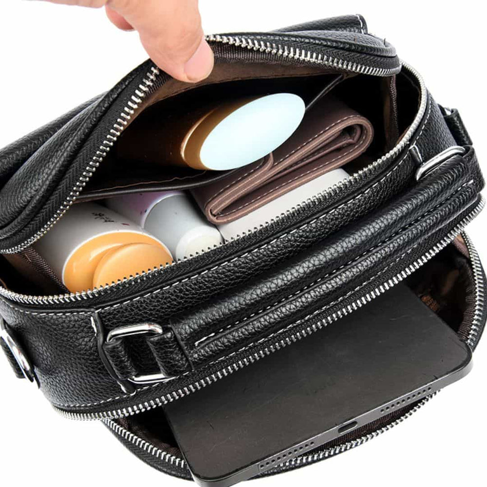 Bolsa de Couro Legitimo CUCCI + BRINDE [ÚLTIMAS UNIDADES]
