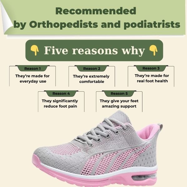 Ortho Cloud – Orthopädische Shoe with Luftpolster for Plantarfasziitis and Gelenkschmerzen