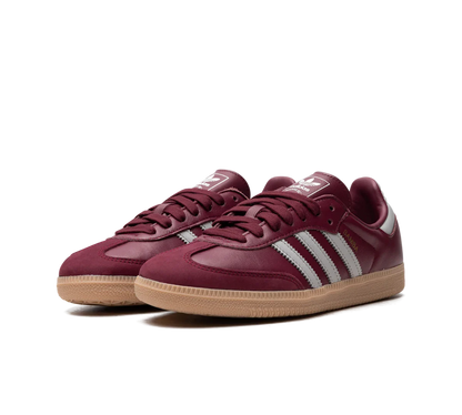 Adidas Samba OG 'Burgundy Gum' - JH8700