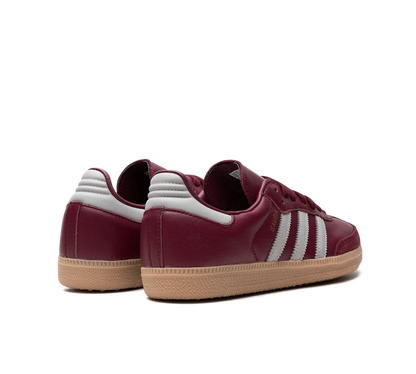 Adidas Samba OG 'Burgundy Gum' - JH8700
